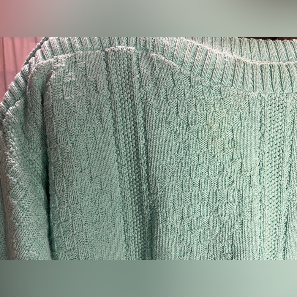 Mint Green Dianne Von Furstenberg Woman Sweater - Picture 4 of 7
